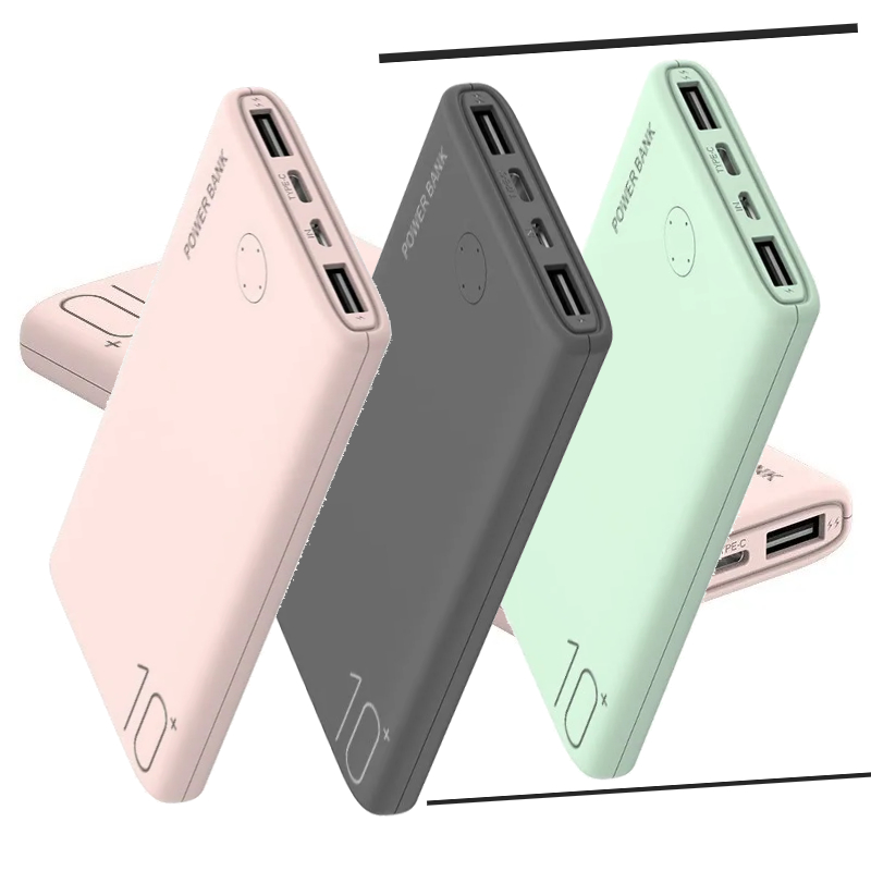 10000mAh Ultra Slim Portable C - Power Bank Slim ulasan dan harga