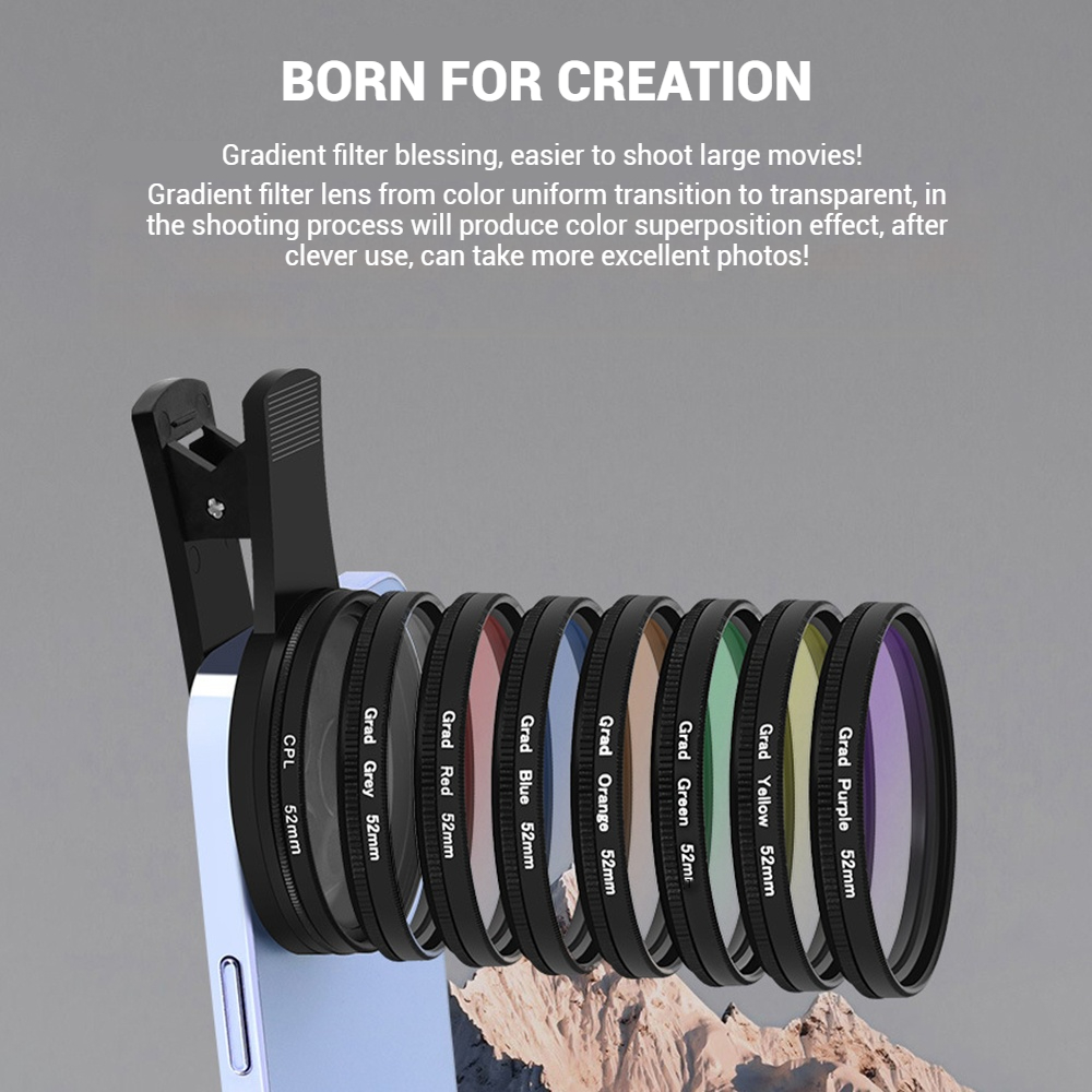 52MM Mobile Phone Lens Univers - Phone Accessories Useful ulasan dan harga