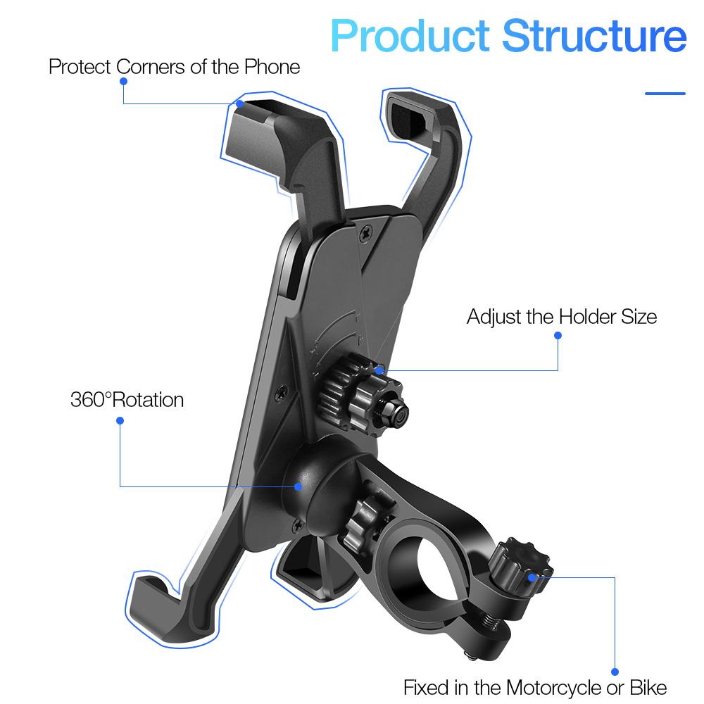 360° Adjustable Bike Phone Mou - Phone Zone Accessories & Repair ulasan dan harga
