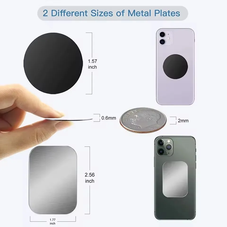 Metal Plate Disk For Magnetic  - Phone Accessories Useful ulasan dan harga