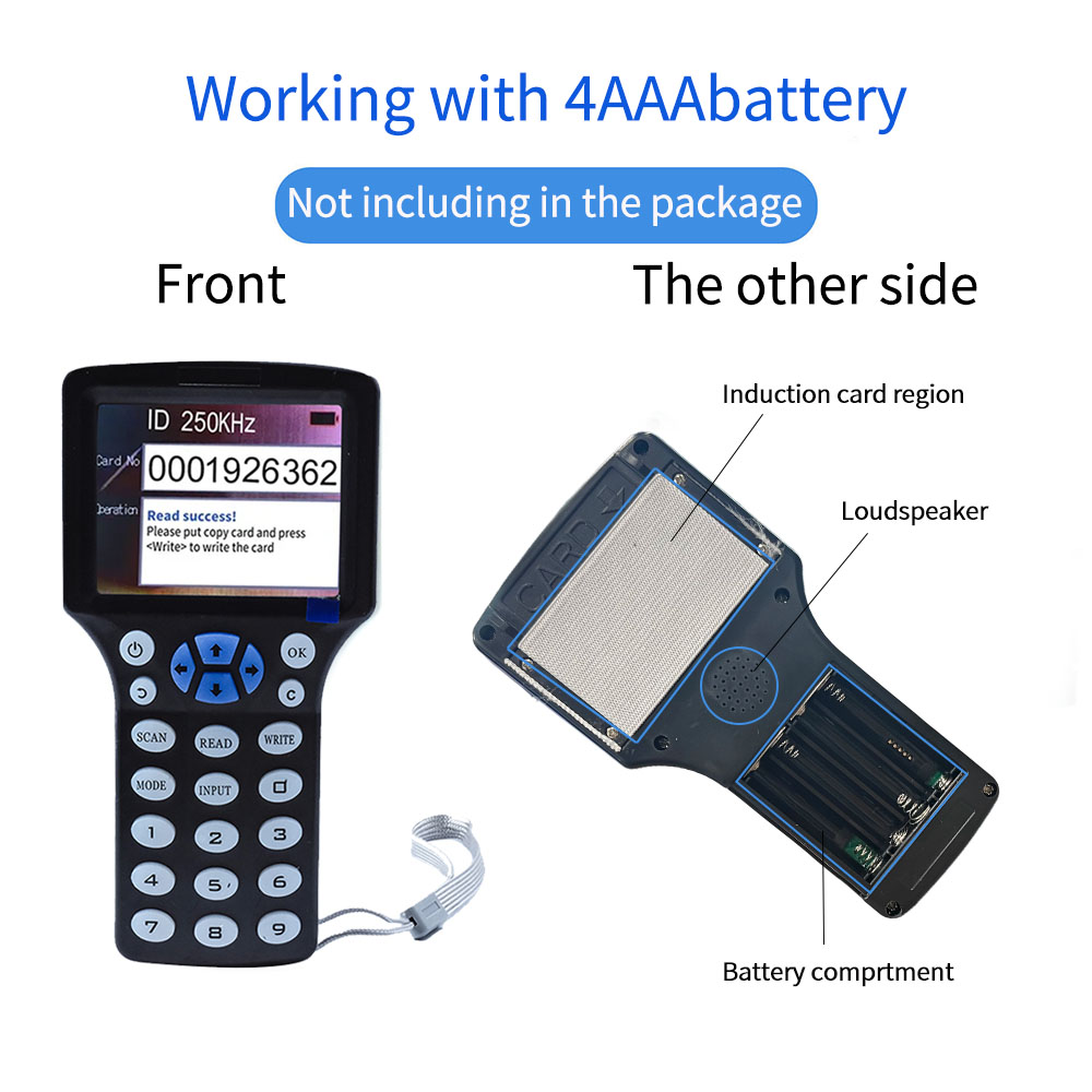 Handheld 10 Frequency RFID NFC - Nfc Card Reader ulasan dan harga