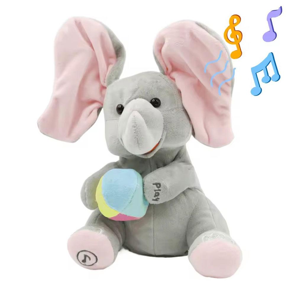 Hide and Seek Elephant Plush T - Phone Accessories Baby ulasan dan harga