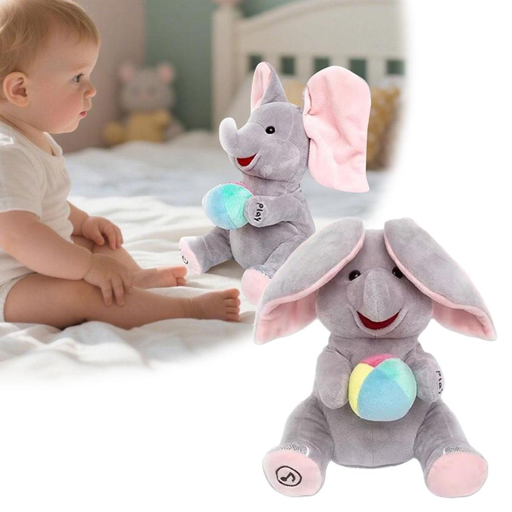 Hide and Seek Elephant Plush T - Phone Accessories Baby ulasan dan harga