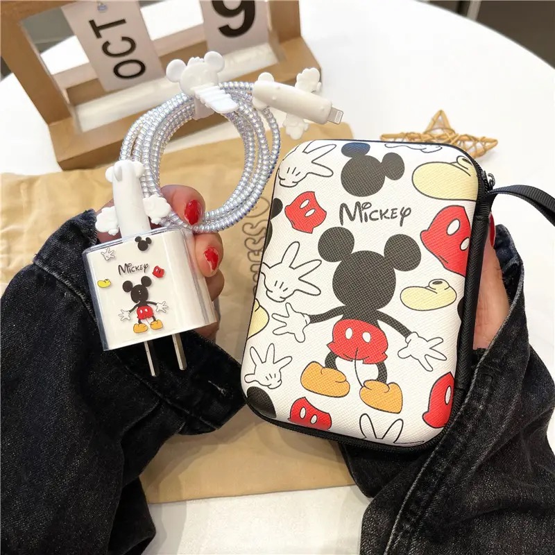 Cartoon Cable Protector for iP - Phone Accessories Box Set ulasan dan harga
