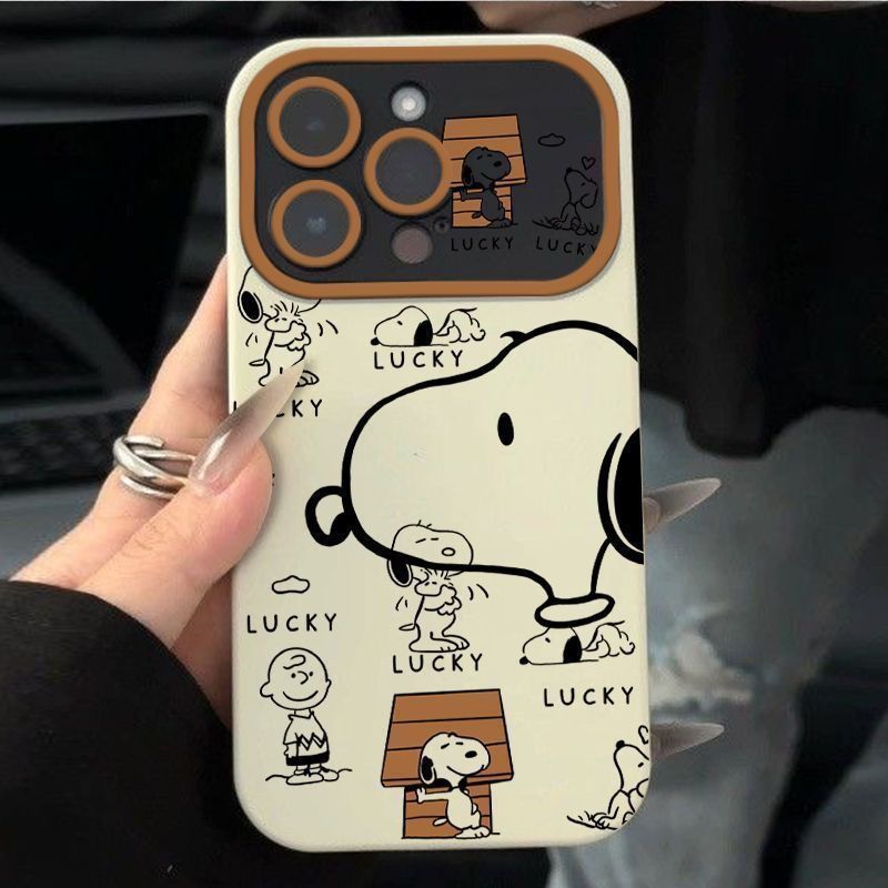New Cute Anime Peripheral Snoo - Phone Accessories Box Set ulasan dan harga
