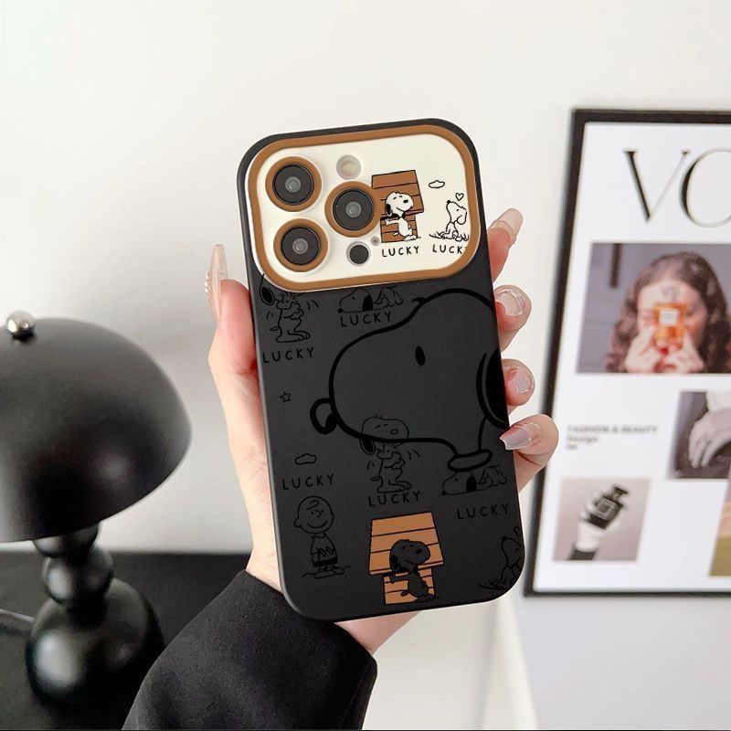 New Cute Anime Peripheral Snoo - Phone Accessories Box Set ulasan dan harga