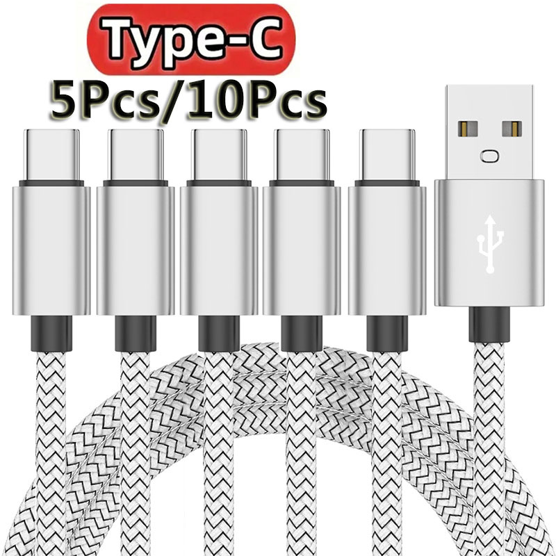5pcs 10pcs USB A to Type C Cha - Phone Accessories Box Set ulasan dan harga