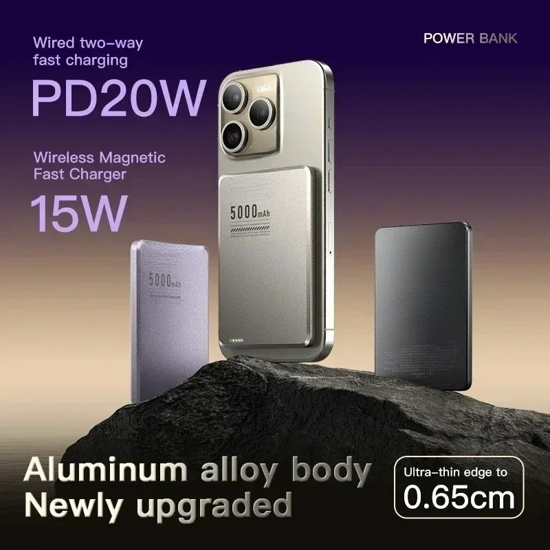 10000mAh Ultra Slim Wireless P - Power Bank Slim ulasan dan harga