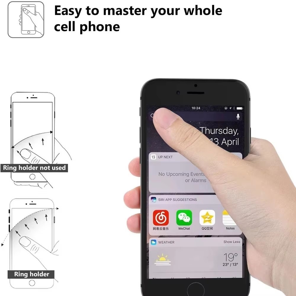 Finger Ring Mobile Phone Holde - Phone Accessories Useful ulasan dan harga