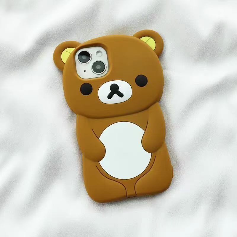 Rilakkuma Silicone Phone Case  - Phone Accessories Box Set ulasan dan harga