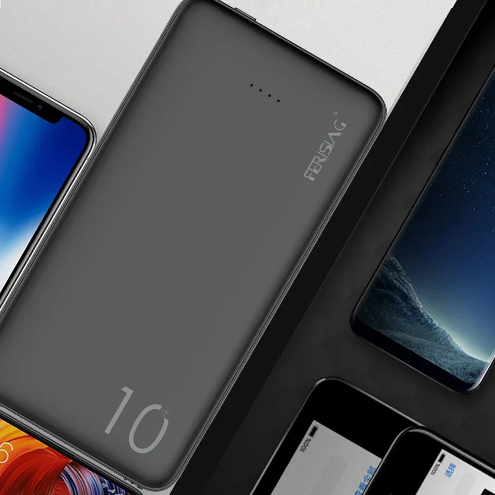 FERISING 3IN1 10000mAh Power B - Power Bank Slim ulasan dan harga