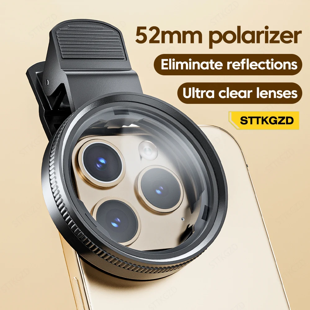 New 52mm CPL Mobile Phone Lens - Phone Accessories Useful ulasan dan harga