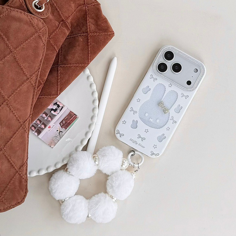Kawaii Miffy Phone Case for IP - Phone Accessories Box Set ulasan dan harga
