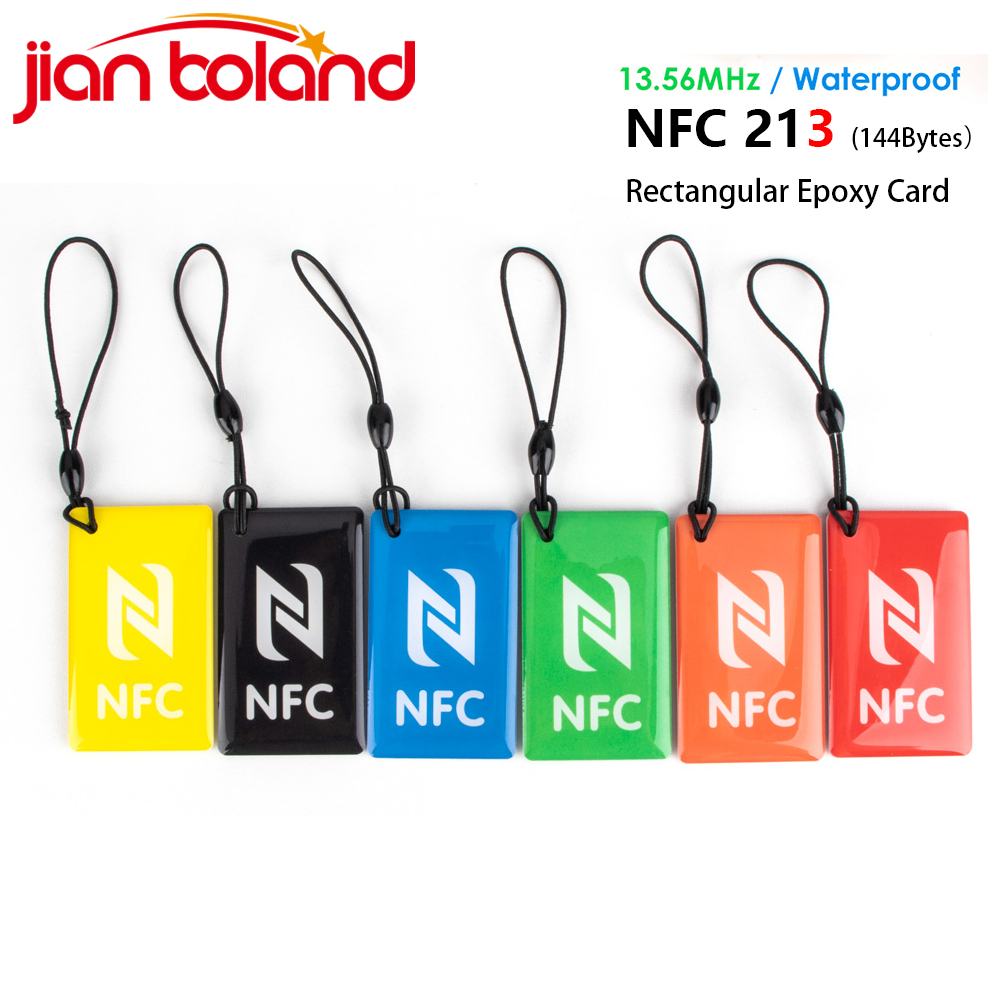 6pcs Rectangular 13.56MHz ISO1 - Nfc Card Reader ulasan dan harga